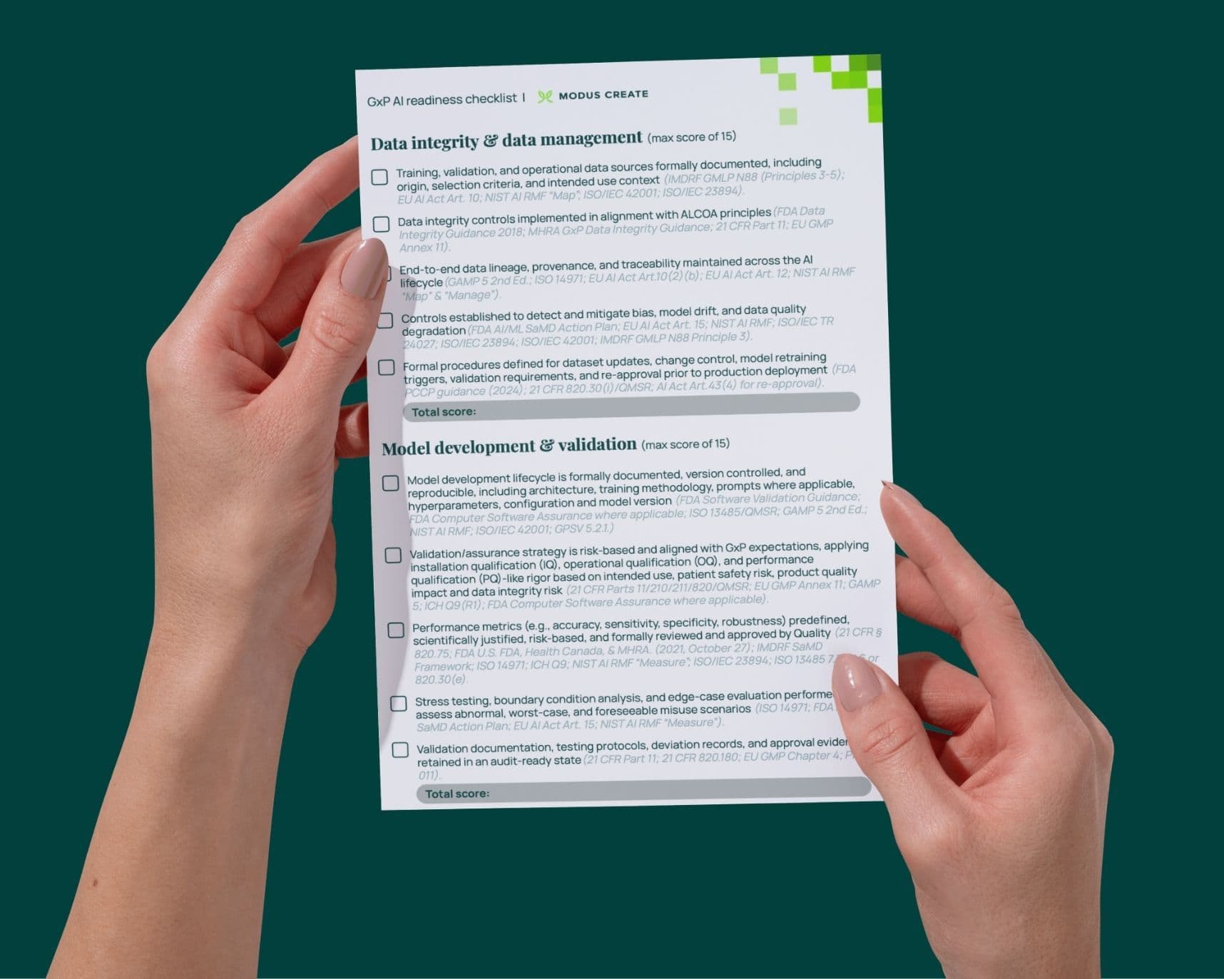 GxP AI Readiness Assessment Checklist