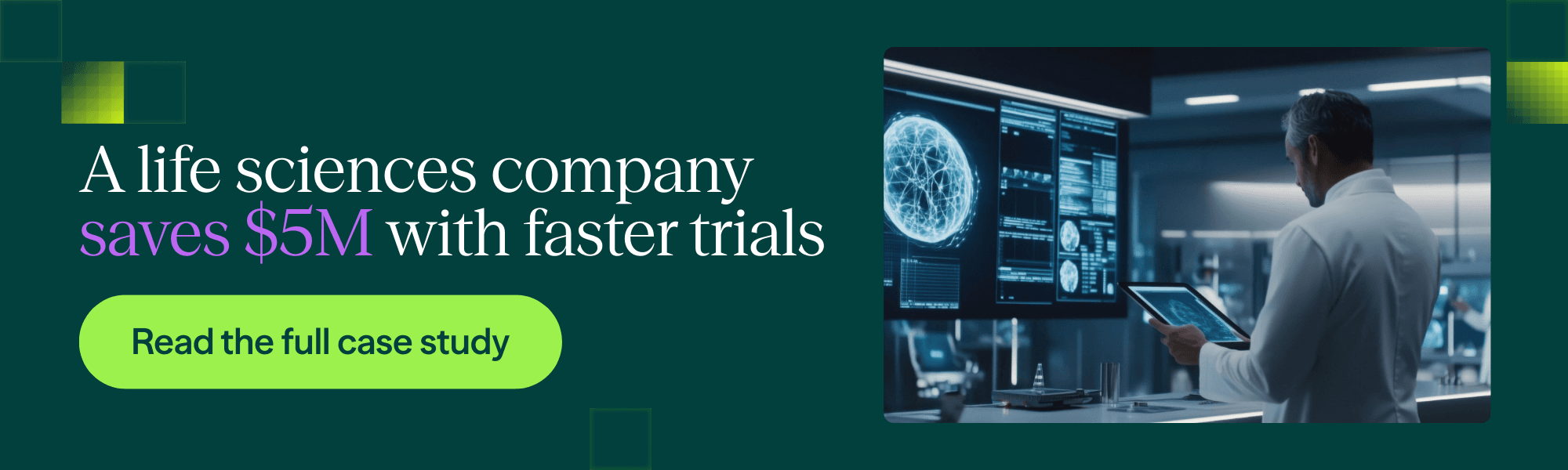 Life sciences firm automates clinical trial design with AI